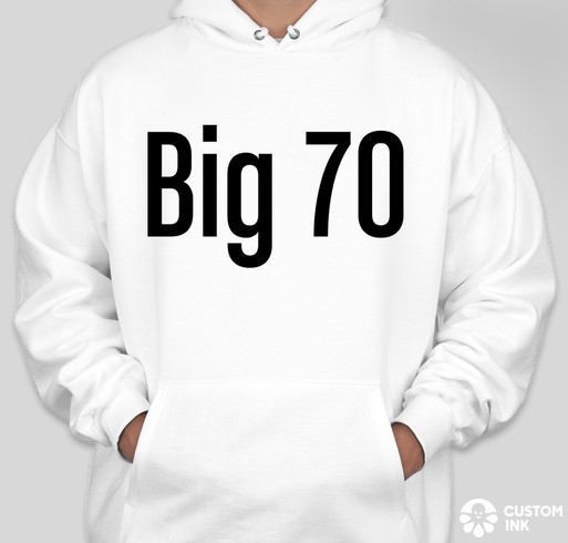 Big 70 hoodie white